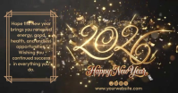 happy new year Facebook Shared Image template