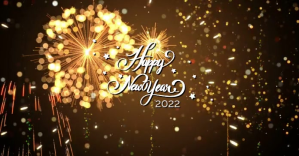 Happy New Year Facebook-annonce template