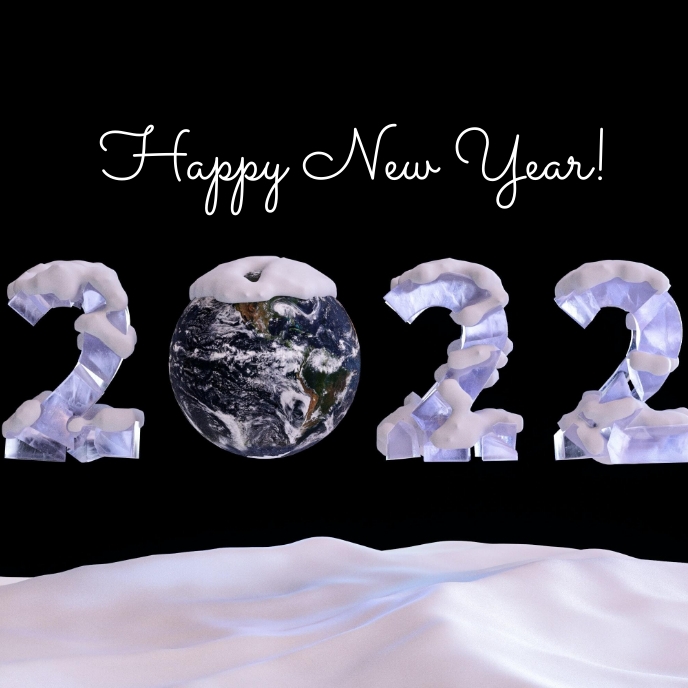 Happy New year Copertina album template