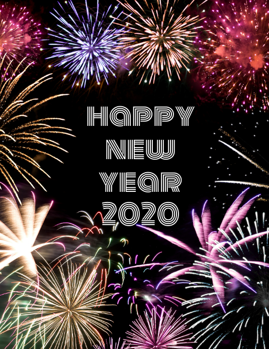 happy new year Template PosterMyWall