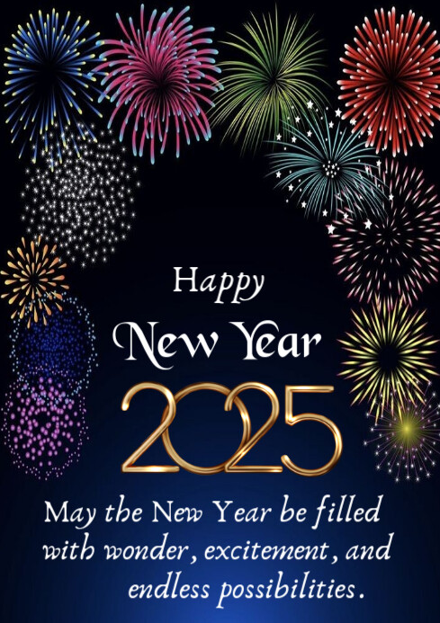Happy New Year Template PosterMyWall