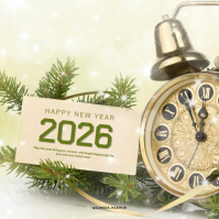 happy new year Instagram-Beitrag template