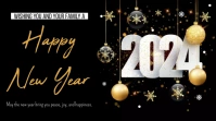Happy new year Digital Display (16:9) template