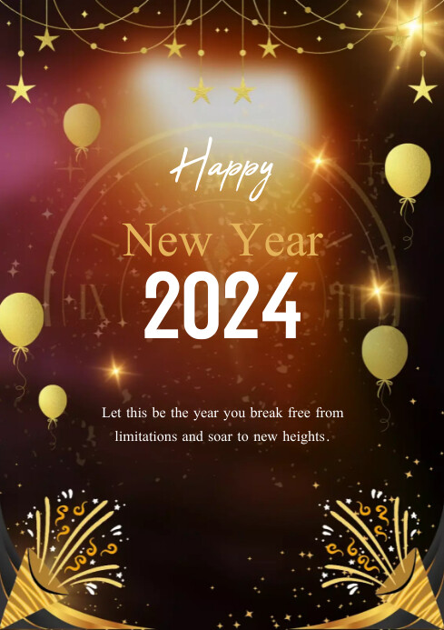 Happy New Year Template PosterMyWall