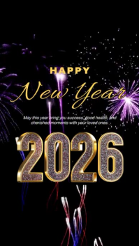 happy new year Instagram Story template