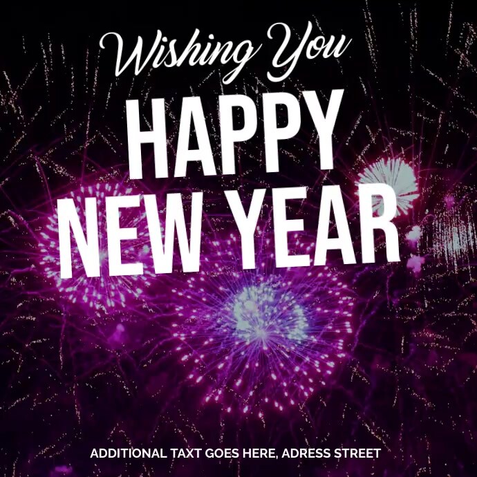 Happy New Year Template PosterMyWall