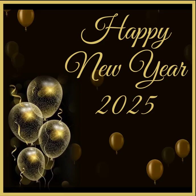 Happy New Year Post Instagram template