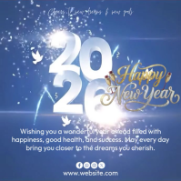 happy new year Post Instagram template