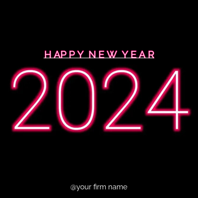 Happy new year Instagram Post template