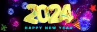 HAPPY NEW YEAR Twitter Banner template