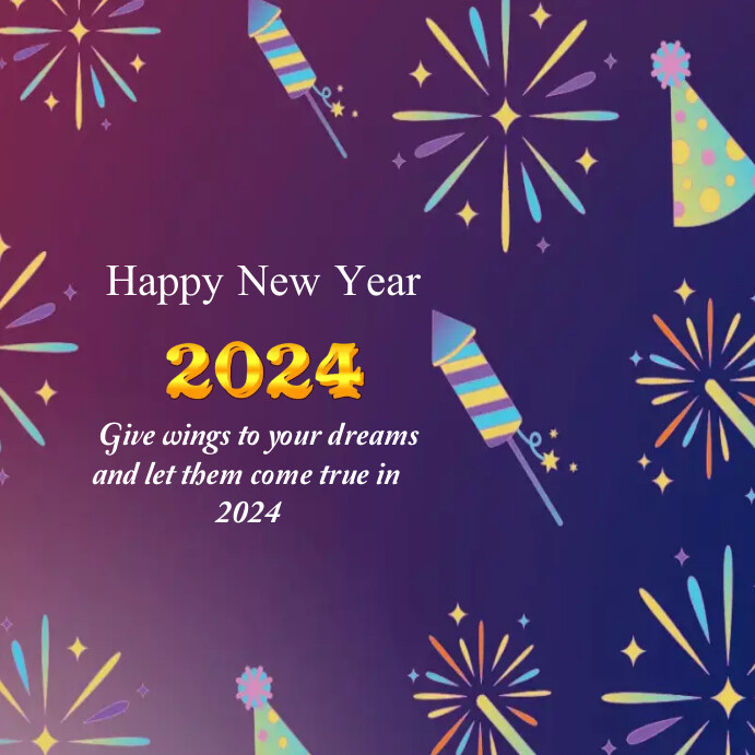 Plantilla de Happy new year | PosterMyWall