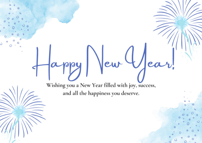 Happy New Year Template PosterMyWall