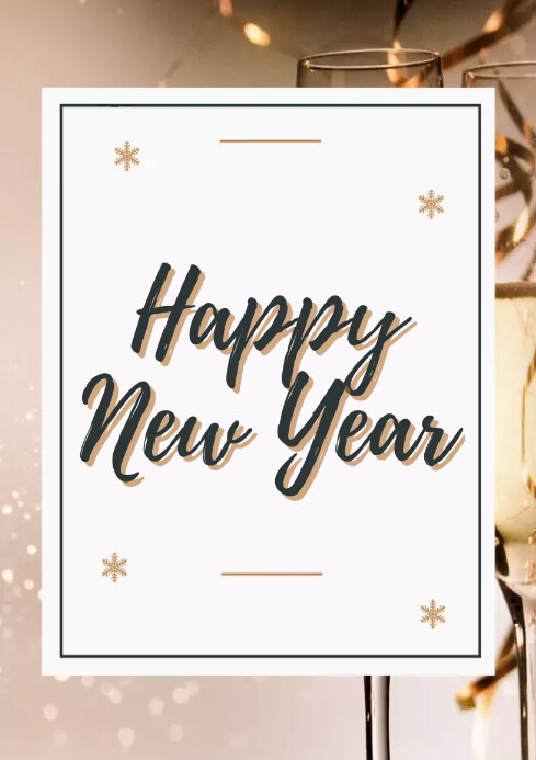 Happy New Year Template PosterMyWall