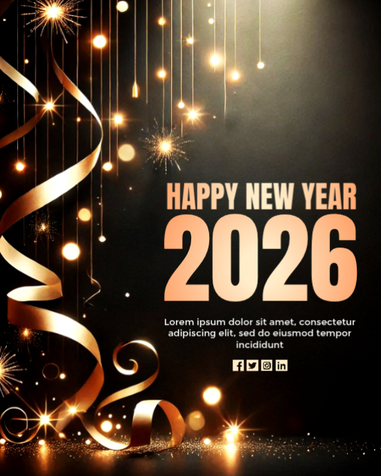 Happy new year Template PosterMyWall