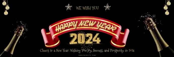 happy new year email header Template | PosterMyWall