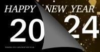 happy new year facebook post design template