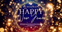 happy new year facebook post template