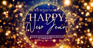 happy new year facebook post template
