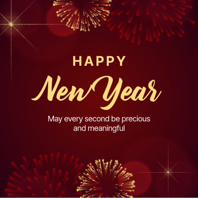 Happy New Year Instagram Post Template | PosterMyWall