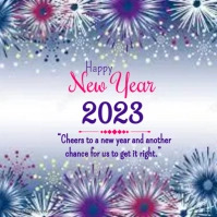 Happy new year Instagram post (1) Template | PosterMyWall