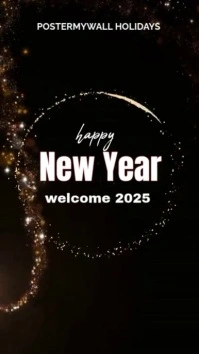Happy New Year  Instagram Reel template