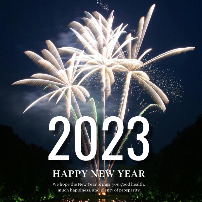 Happy new year instragram post (5) template