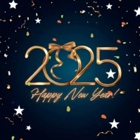 happy new year logo /new year video /new year logo/new logo template
