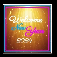 Happy new year logo. chinese new year template