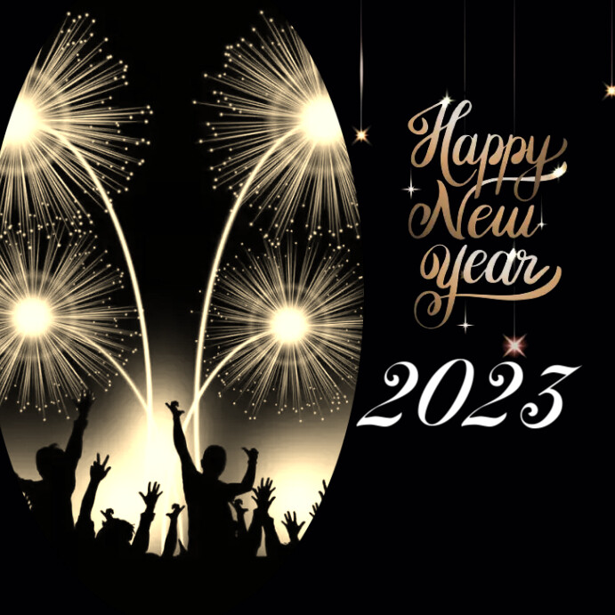 happy new year poster 2023 Template | PosterMyWall
