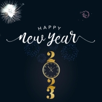 happy new year poster 2023 Template | PosterMyWall