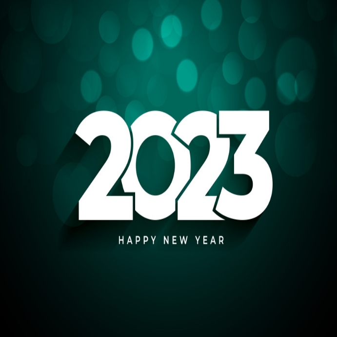 Copy of Happy new year poster design 2023 | PosterMyWall