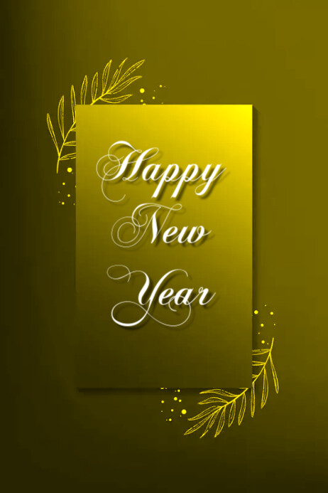 Happy New Year Poster Template | PosterMyWall