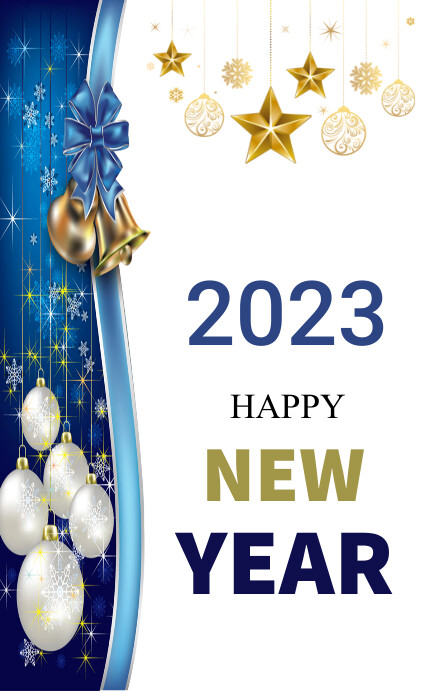 Copy of Happy New Year Poster | PosterMyWall