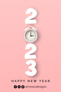 Happy New year 2023 poster Template | PosterMyWall
