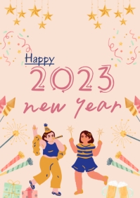 Happy New Year Poster Template | PosterMyWall