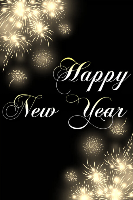Happy New Year Poster Template | PosterMyWall