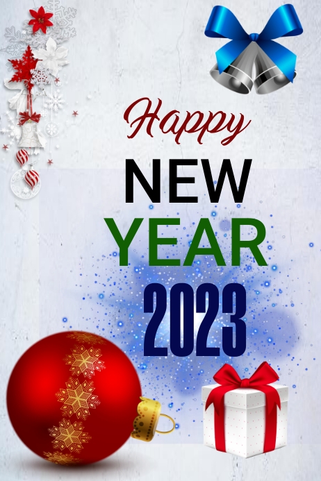 Happy New Year Poster Template | PosterMyWall