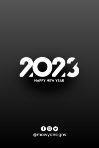 Happy New Year Poster Template | PosterMyWall