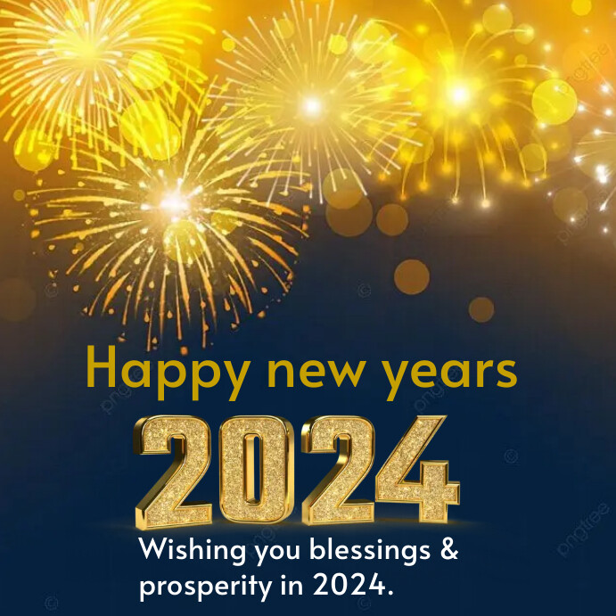 Plantilla de Happy new year poster online Greeting cards PosterMyWall