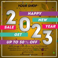 Happy New year Sale Template | PosterMyWall