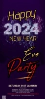 Happy New Year Snapchat Geofilter template