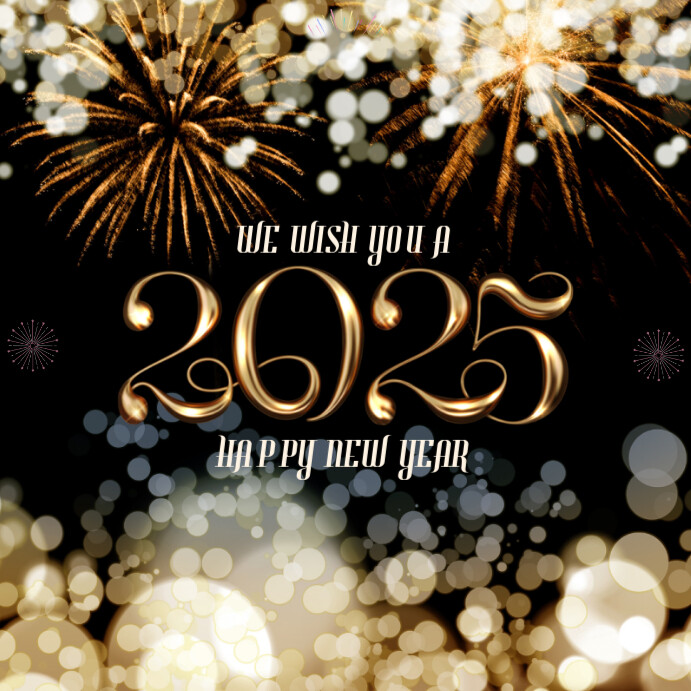 Copy of Happy New Year Social Media Post | PosterMyWall