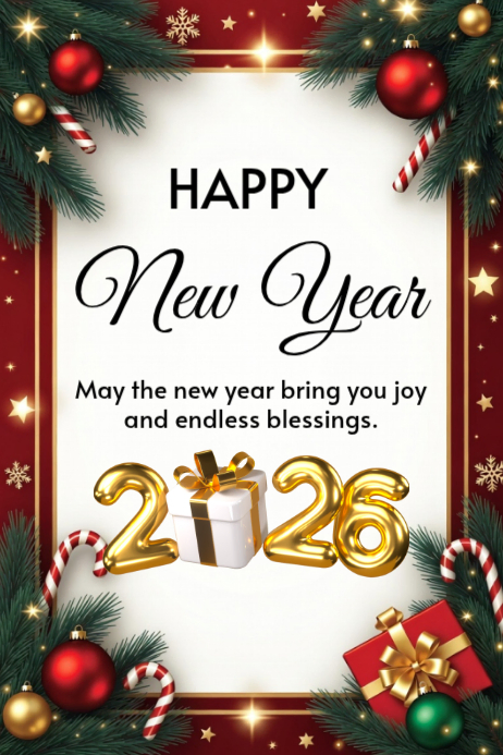New Year Celebration Posters Template | PosterMyWall