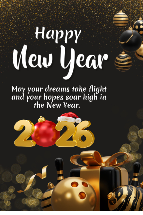 Plantilla de Happy New Year template 2026 | PosterMyWall