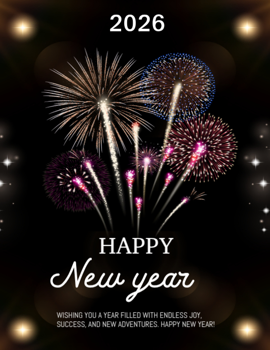 Copy of Happy new year template | PosterMyWall