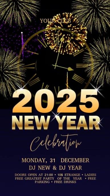 Happy New Year Template PosterMyWall