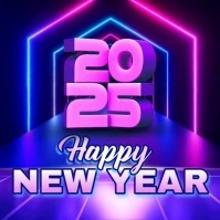 Happy New Year Template Instagram Post