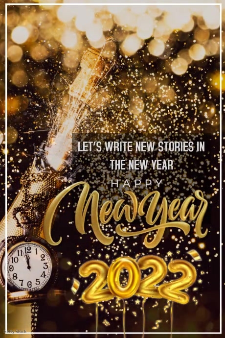 Happy New Year video poster Template | PosterMyWall