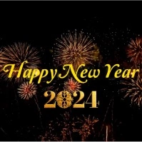 HAPPY NEW YEAR VIDEO TEMPLATE Instagram Post
