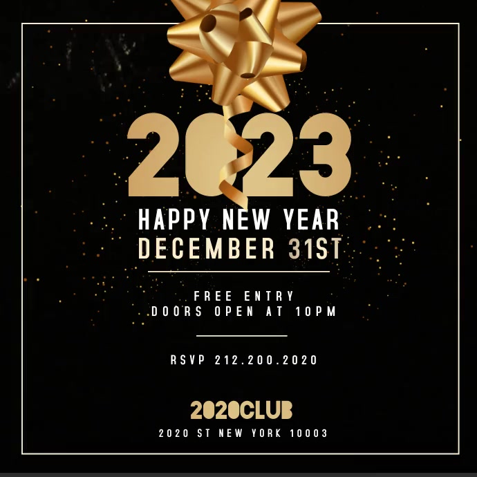 Happy New Year Video Template